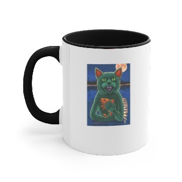 Discover Cat Creature from the Black Lagoon Accent Mugs