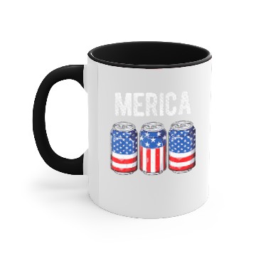 Discover Beer American Flag 4Th Of July Men Women Merica US Accent Mugs