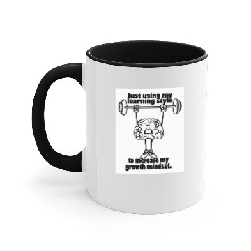 Discover Learning Styles and Growth Mindset SATIRE Accent Mugs
