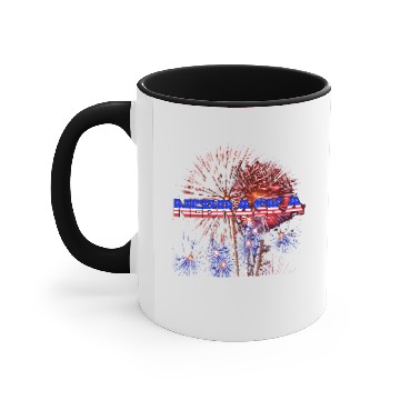 Discover Nebraska Fireworks Accent Mugs