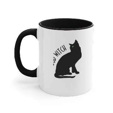 Discover Halloween Black Cat Good Witch Plus Size Accent Mugs