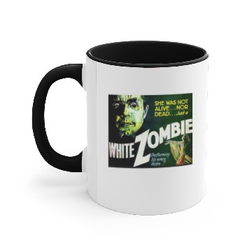 Discover White Zombie Accent Mugs