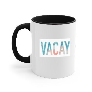 Discover Vacay Accent Mugs