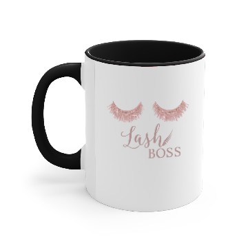 Discover Rose Gold Eyelash Extensions Lash Boss Accent Mugs