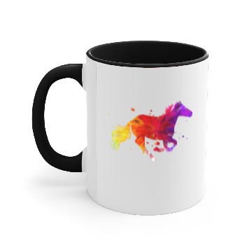 Discover Colorful Horse Sleeveless Accent Mugs