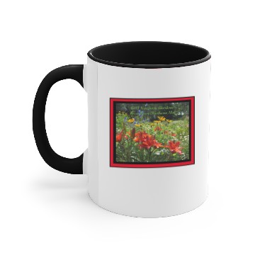 Discover Burnt Orange Asiatic Lilies Garden Framed Accent Mugs