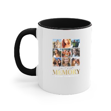 Discover In Loving Memory Funeral Photo Accent Mugs