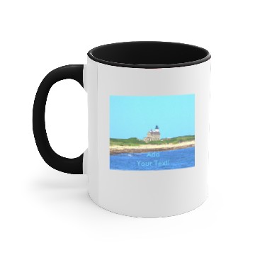Discover Block Island North Light Accent Mugs
