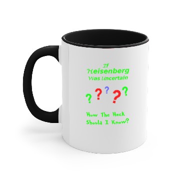 Discover Heisenberg Uncertainty Limerick Accent Mugs