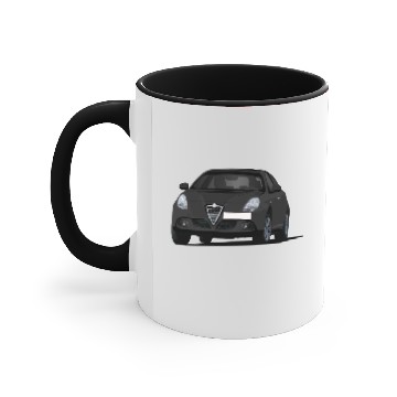 Discover Alfa Romeo Giulietta - black car Accent Mugs