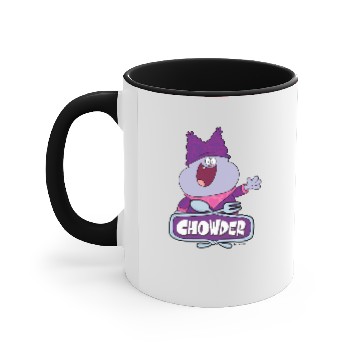 Discover Chowder Waving Accent Mugs