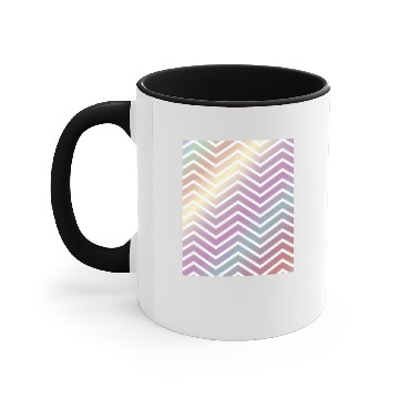 Discover ombre zigzag chevron  01 Accent Mugs
