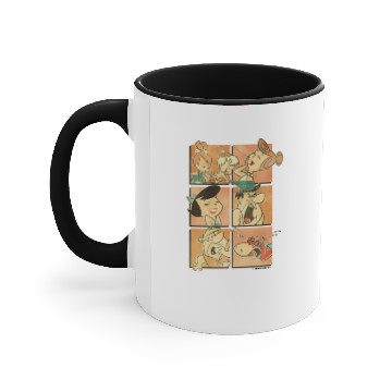 Discover The Flintstones | Flintstones & Rubbles Comic Accent Mugs