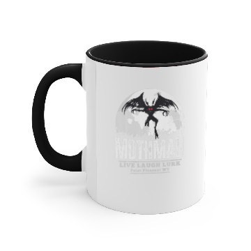 Discover Mothman Cryptid Point Pleasant Cryptozoology Accent Mugs