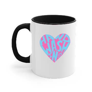Discover Hand Washing Hand Accent Mugs