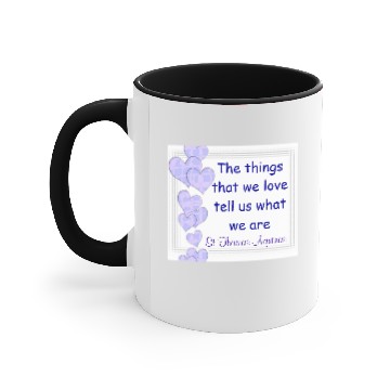 Discover St Thomas Aquinas Accent Mugs