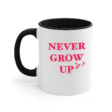 Discover Peter Pan | Never Grow Up Accent Mugs