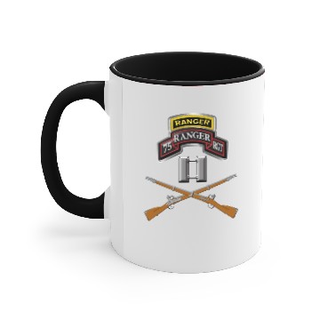 Discover 75th Ranger Regiment "Captain" Accent Mugs