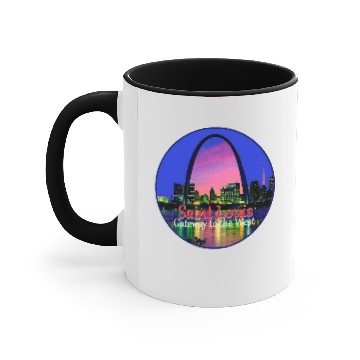 Discover St. Louis Missouri Accent Mugs
