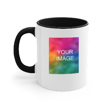 Discover Custom Cardinal Red Add Image Logo Template Accent Mugs