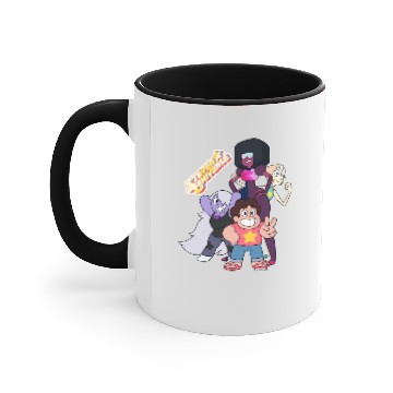 Discover Steven Universe | Crystal Gem Group Pose Accent Mugs