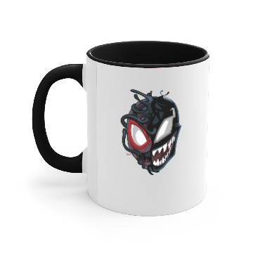 Discover Dual Spider-Man Miles Morales & Venom Head Accent Mugs