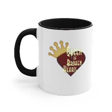 Discover Queen of Broken Hearts Accent Mugs