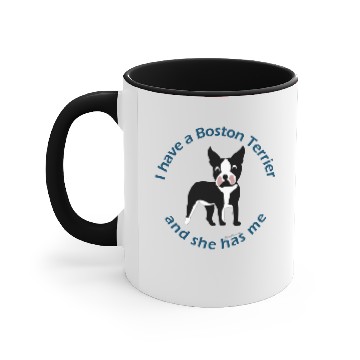Discover I have A Boston Terrier Accent Mugs
