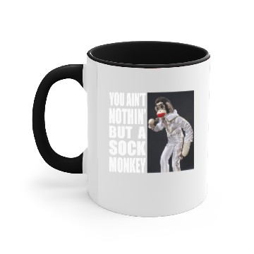 Discover Nothing But a Sock Monkey colored Accent Mugs