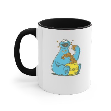 Discover Cookie Monster Vintage Accent Mugs