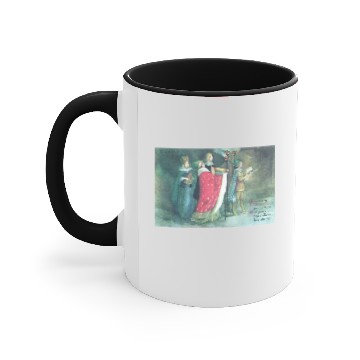Discover A Renaissance Procession Vintage Christmas Accent Mugs