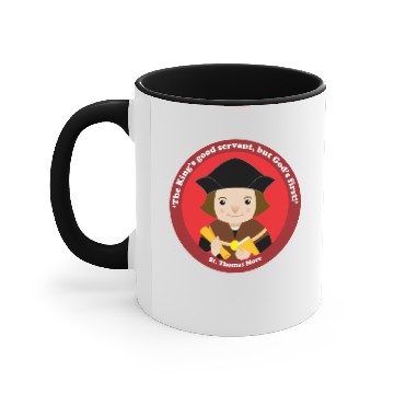 Discover St. Thomas More Accent Mugs