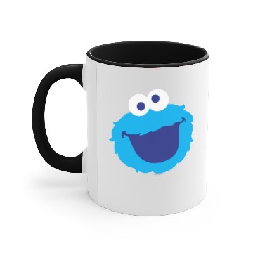 Discover Cookie Monster Face Accent Mugs