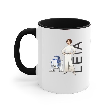 Discover Leia & R2-D2 Accent Mugs