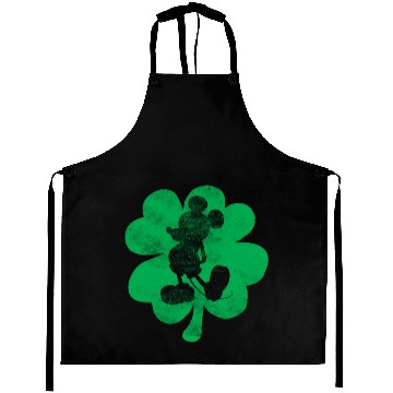 Discover Disney Mickey Mouse Shamrock St. Patrick's Aprons