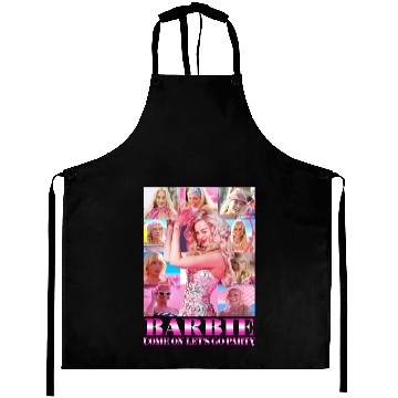 Discover Barbie Come On Let's Go Party Aprons