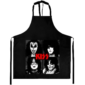 Discover Kiss Band Aprons