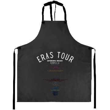 Discover Eras Tour Setlist Aprons