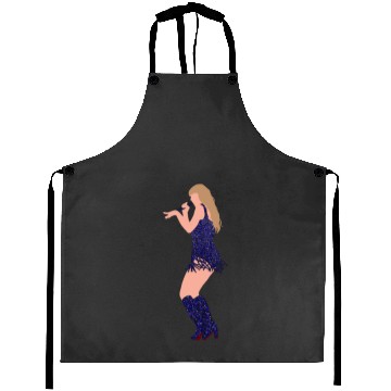 Discover midnights eras tour bejewled dance art Aprons