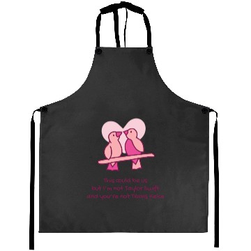 Discover taylorr Swift Travis Kelce Tayvis Lovebirds Aprons