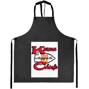 Discover Karma is the Guy on the Chiefs taylorr Swift Travis Kelce Aprons