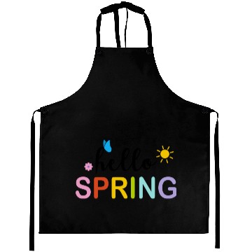 Discover Hello Spring Aprons