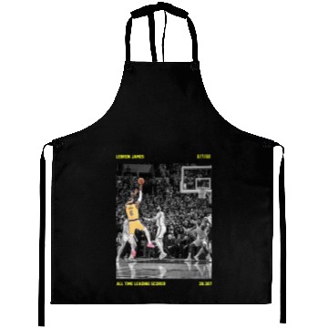 Discover Lebron James Record Breaking Aprons