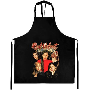 Discover Red Velvet Kpop Vintage Style Aprons