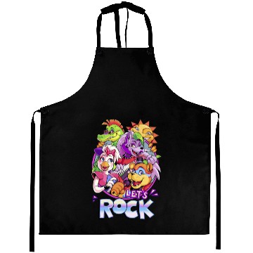 Discover Let's ROCK Security Breach - Fnaf - Aprons