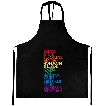 Discover Science is Real Black Lives Matter - Equality - Aprons