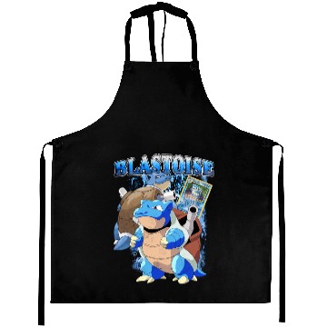 Discover Blastoise Anime Vintage Style Aprons!