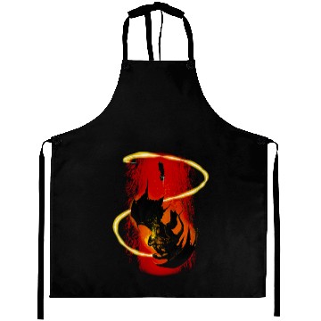 Discover The Wizard vs The Demon - Gandalf - Aprons