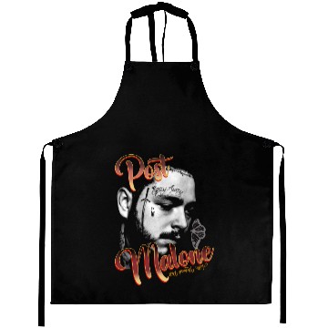 Discover Vintage Post Malone Aprons, Retro 90s Post Malone Rapper Aprons