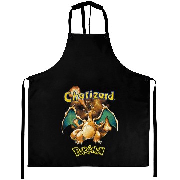 Discover Charizard PKM Gamers Aprons